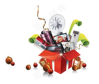 家电礼品盒图片