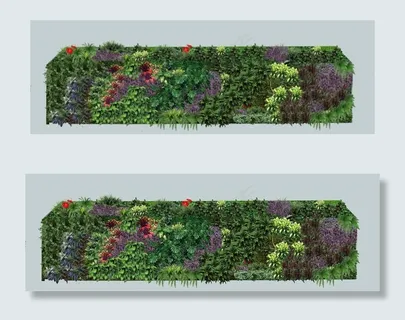 仿真植物墙图片