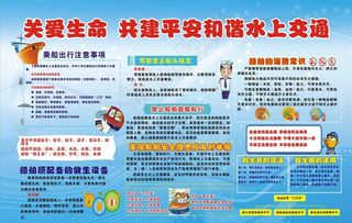 水上交通安全知识图片