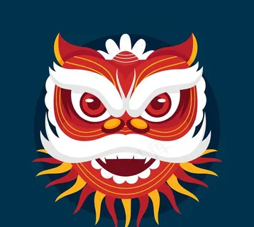 节日舞狮狮头图片 节日舞狮狮头图片