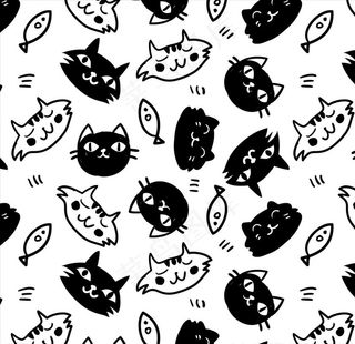 卡通鱼矢量图片