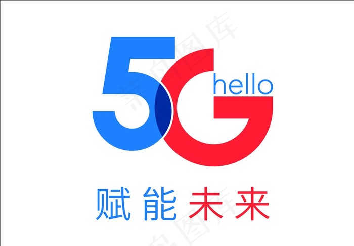 电信5Glogo图片cdr矢量模版下载