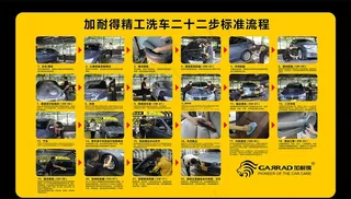 汽车美容流程图片