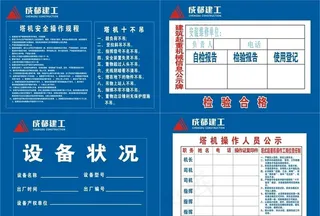 塔机操作安全规程 十不吊图片