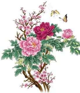 国画牡丹图片 国画牡丹图片