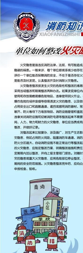 消防版面图片(2520X6299(DPI:80))psd模版下载