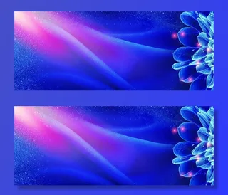 深蓝花背景图片