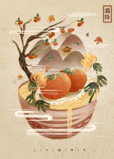 中国风手绘插画图片