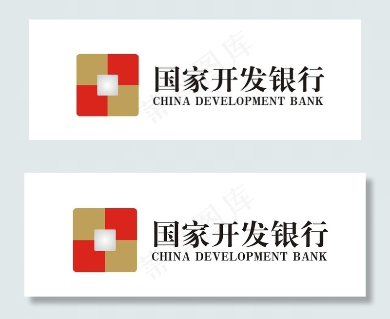 国开银行LOGO图片cdr矢量模版下载