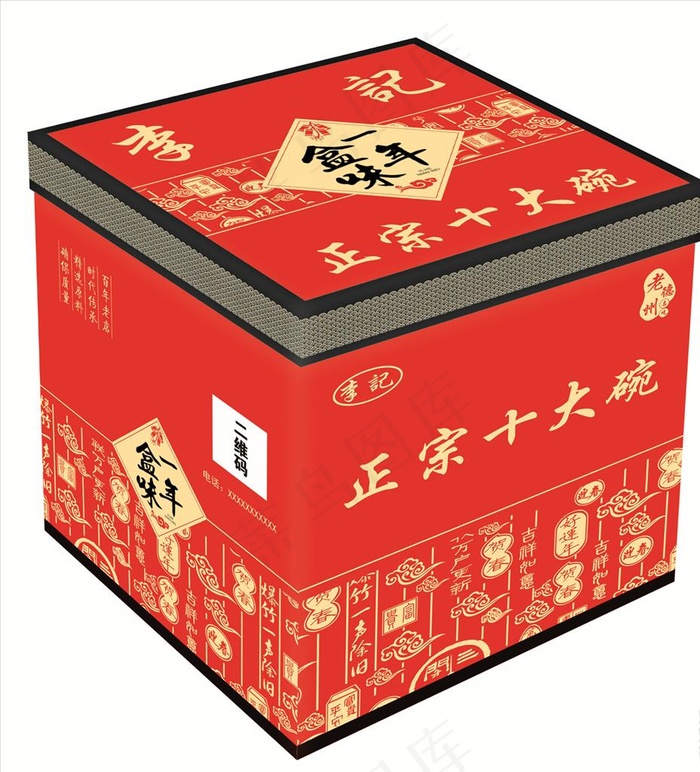 包装礼盒图片(5563X5563(DPI:300))psd模版下载