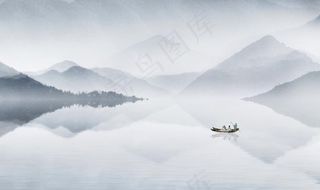 中式山水图片