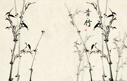 中国风水墨画工笔画模板图片下载 中国风水墨画工笔画模板图片下载