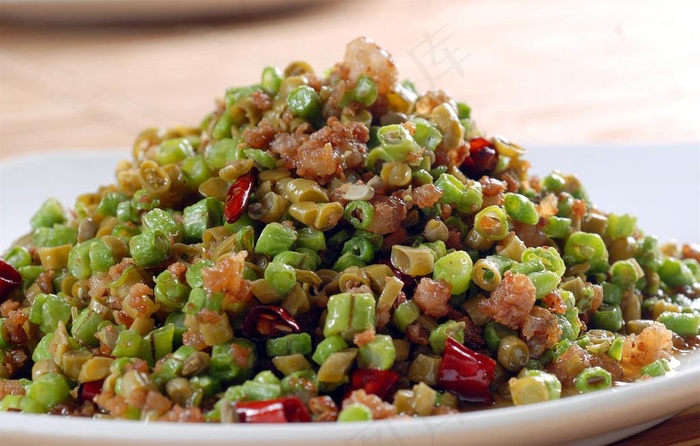 烂肉豇豆图片