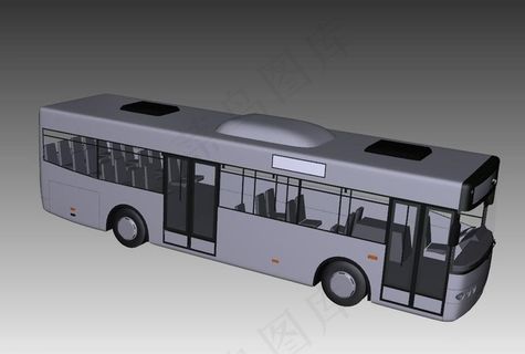 公交车3d图片