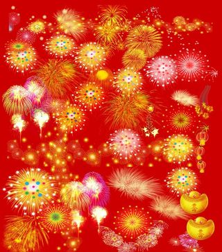 喜庆过节素材 灯笼元素 过年过图片