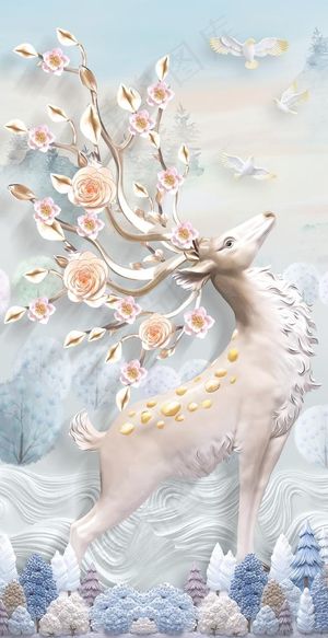 玉石大理石背景墙装饰画图片