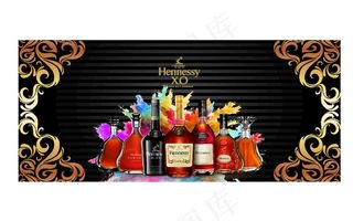 洋酒xo海报图片