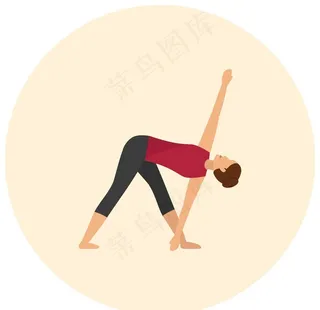 瑜伽动作图片