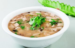 淮扬菜平桥豆腐汤图片