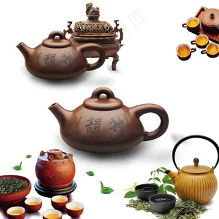 茶壶茶杯图片