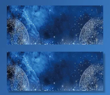 科技风展板图片