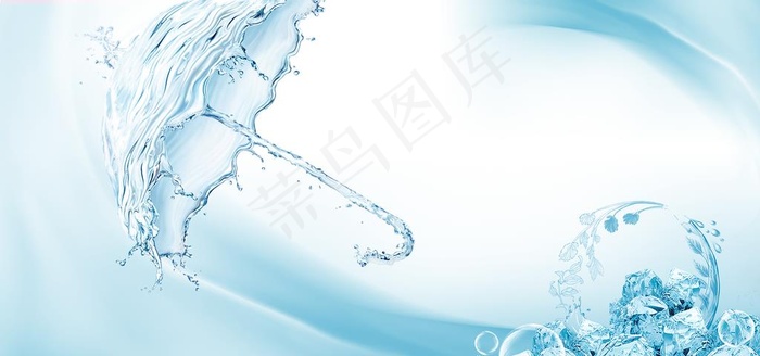 水背景图片(4000X2000(DPI:72))psd模版下载