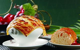 徽菜法式酥皮浓汤图片