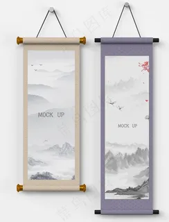 卷轴样机图片 卷轴样机图片