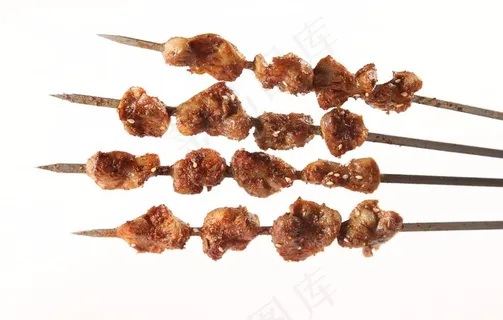 烤鸡胗图片
