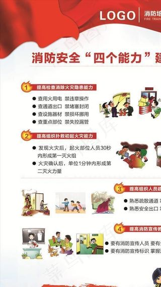 消防安全四个能力建设图片