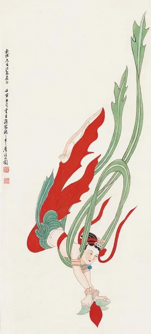 飞天图图片