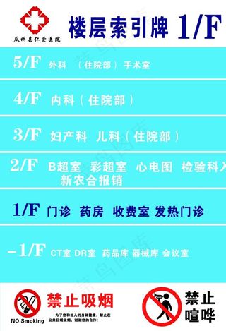 楼层索引图图片