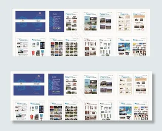 广告公司画册图片