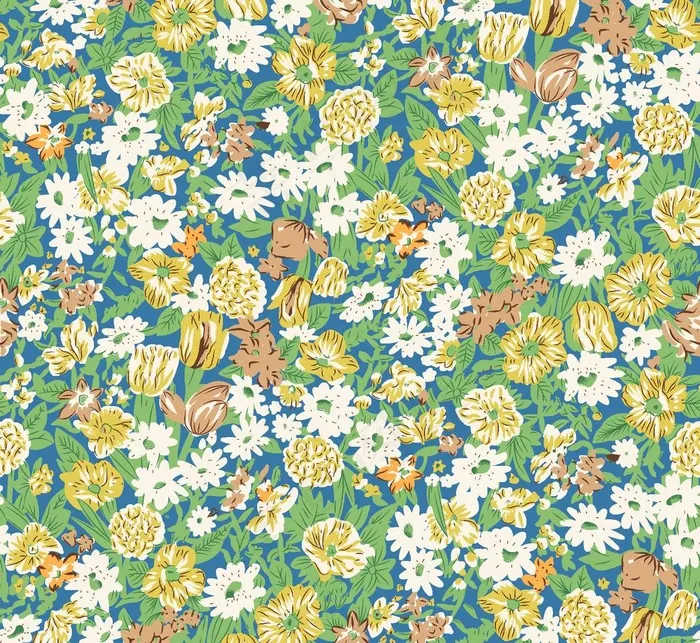 大牌 方巾 数码印花 小碎花图片