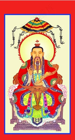 道教三清图片 道教三清图片