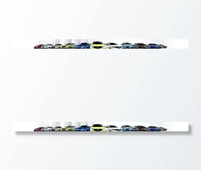 东风本田全系车图片(1100X95(DPI:72))psd模版下载