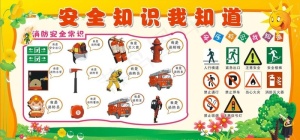 幼儿园安全常识图片