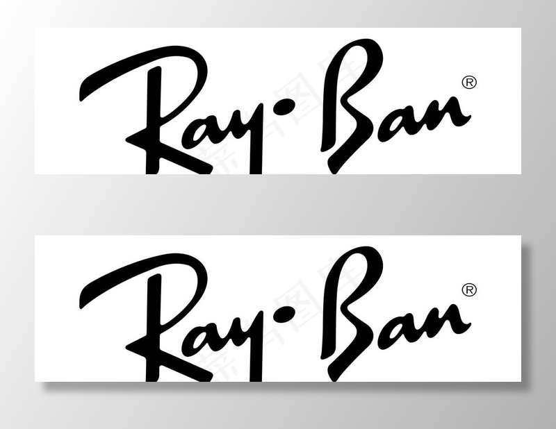 雷朋眼镜店广告灯箱图片