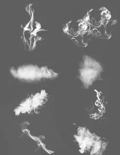 白色烟雾常用素材图片 白色烟雾常用素材图片