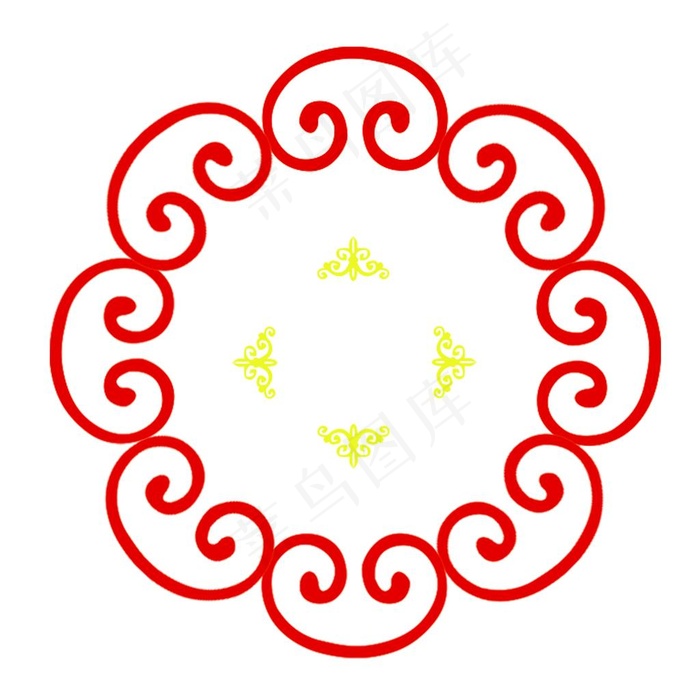 中国风边框图片(7087X7087(DPI:300))psd模版下载