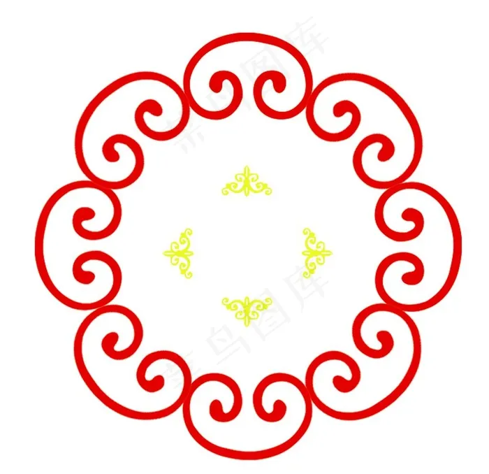 中国风边框图片(7087X7087(DPI:300))psd模版下载