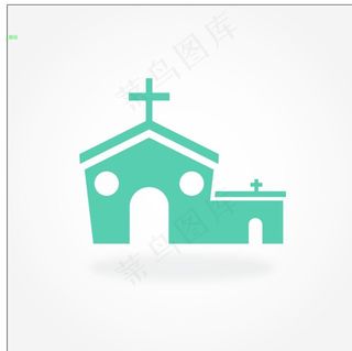教堂图标设计图片
