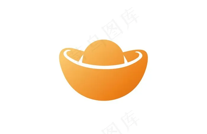 元宝图片ai矢量模版下载