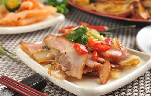 凉拌猪头肉图片
