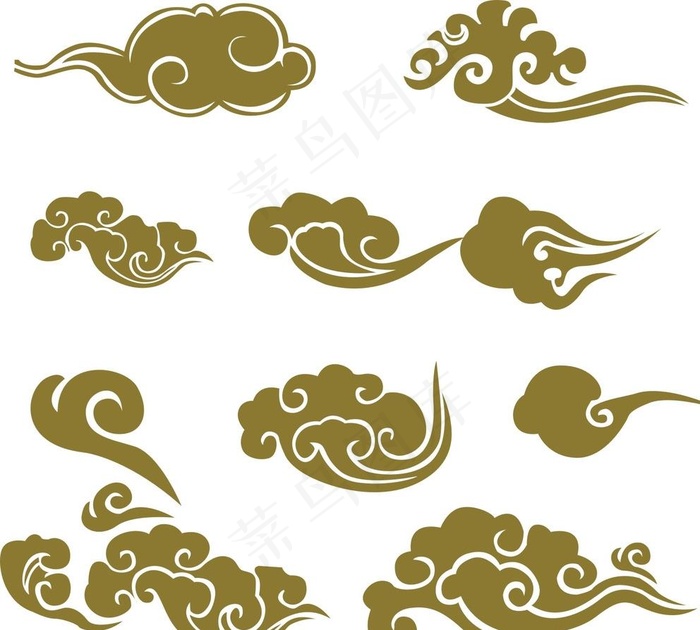 金色 祥云图片