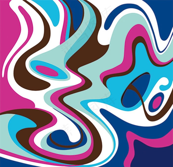 抽象装饰画图片