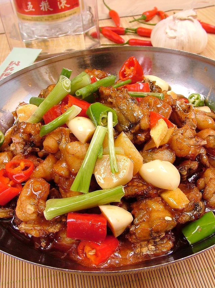 干锅田鸡图片