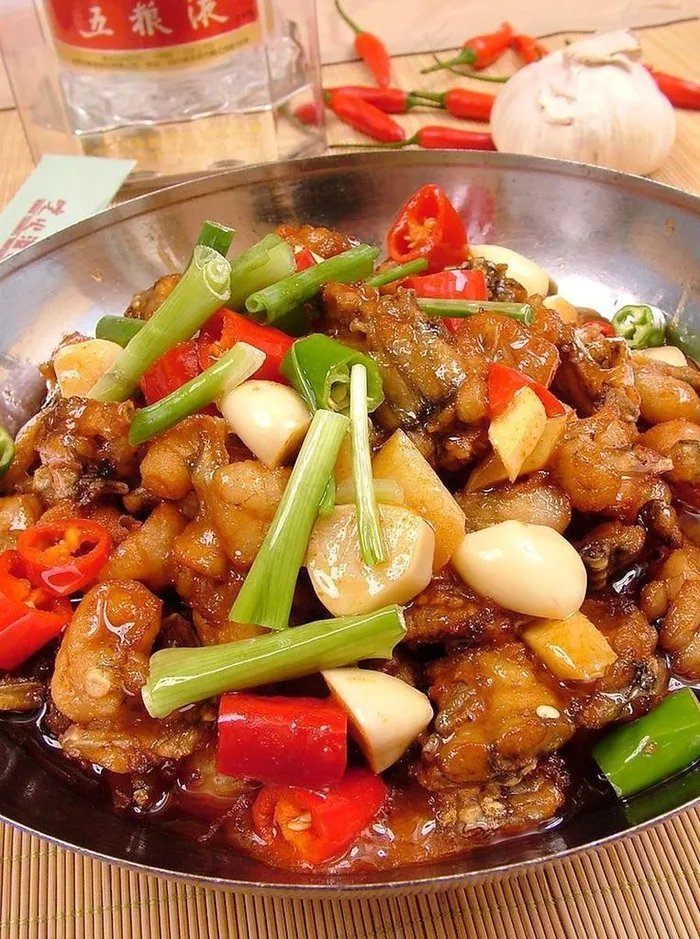 干锅田鸡图片