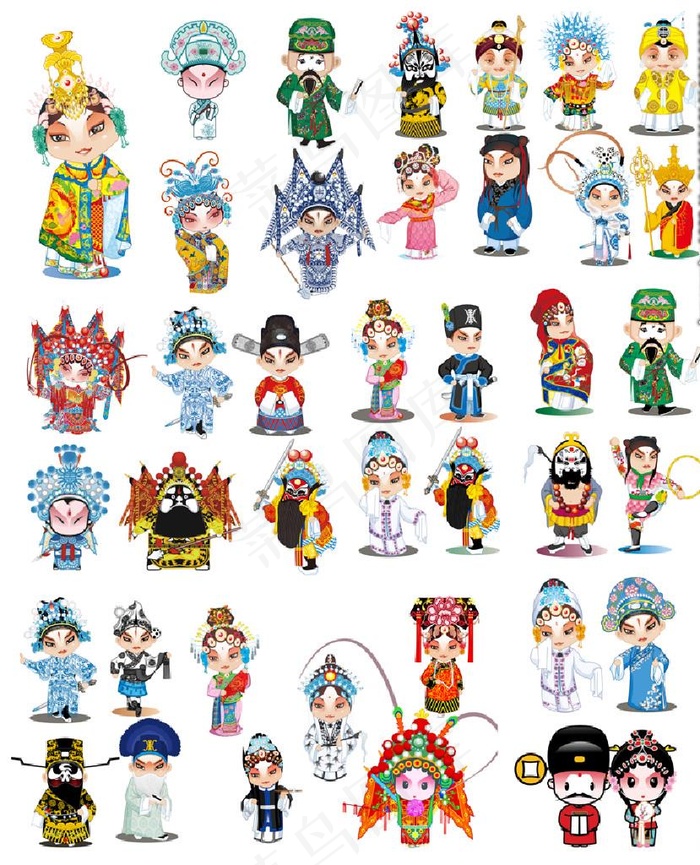 京剧人物图片