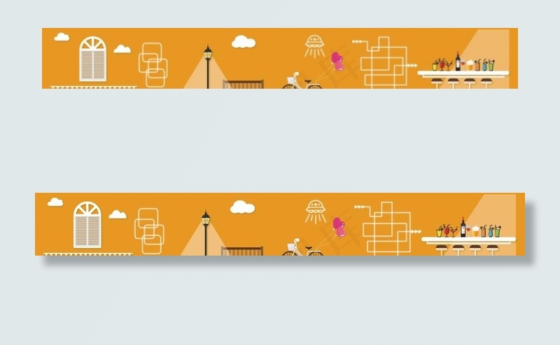 网红拍照围挡图片